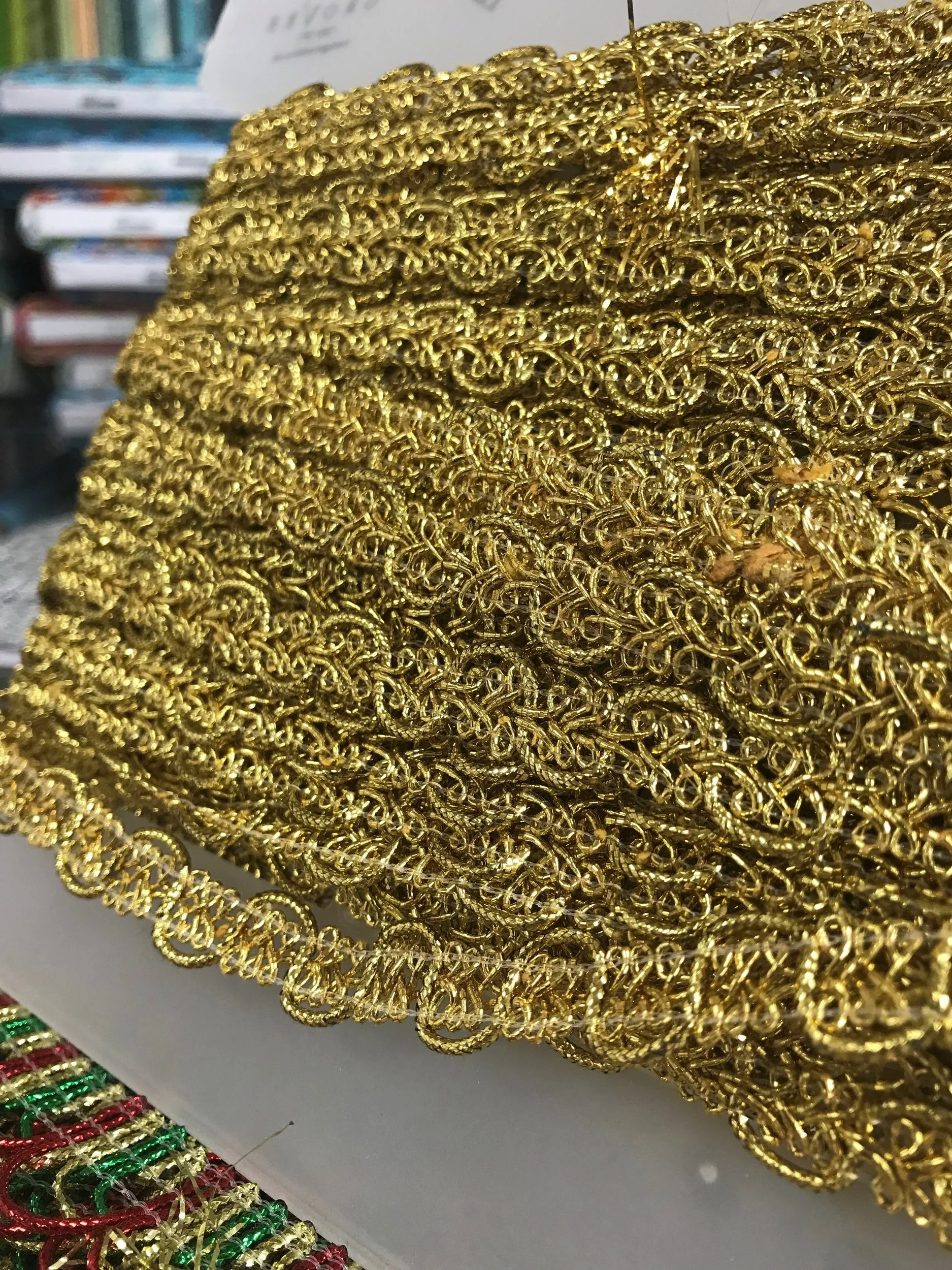 Metallic Braid - Silver 1/2 " (per metre)