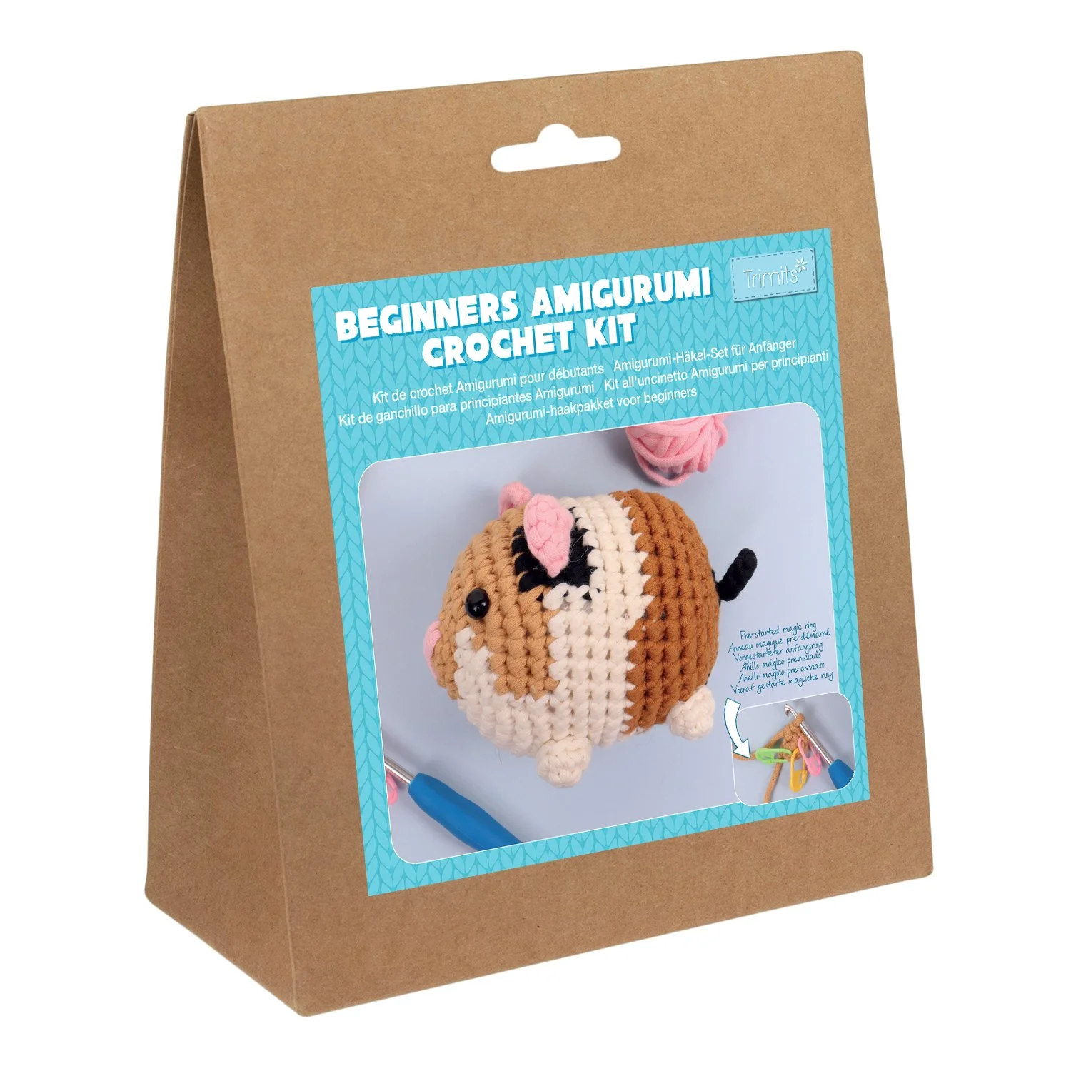 'Guinea Pig' Amigurumi Crochet Kit By Trimits, TCRK020