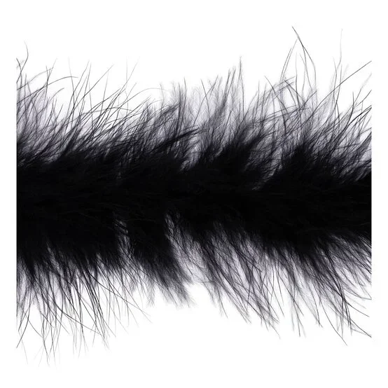 black marabou trim.webp