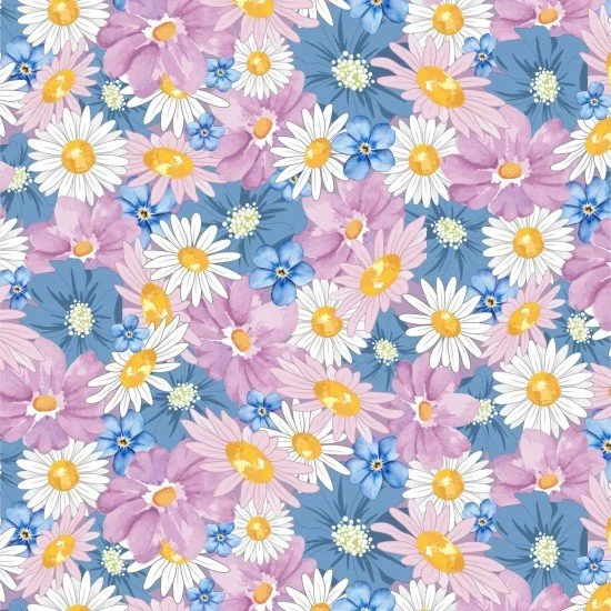 'Butterfly Garden' 100% Cotton By Nutex, 112cms wide, Col.104, (per 0.25cms)