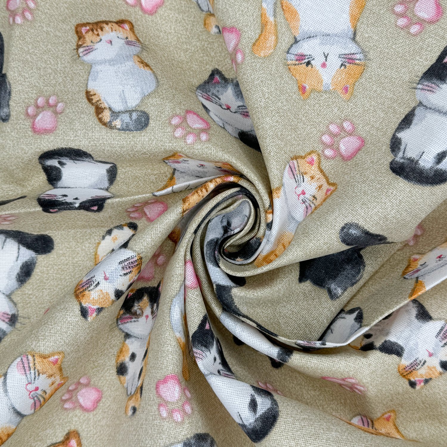 kitty cat beige canvas - crc019.jpg