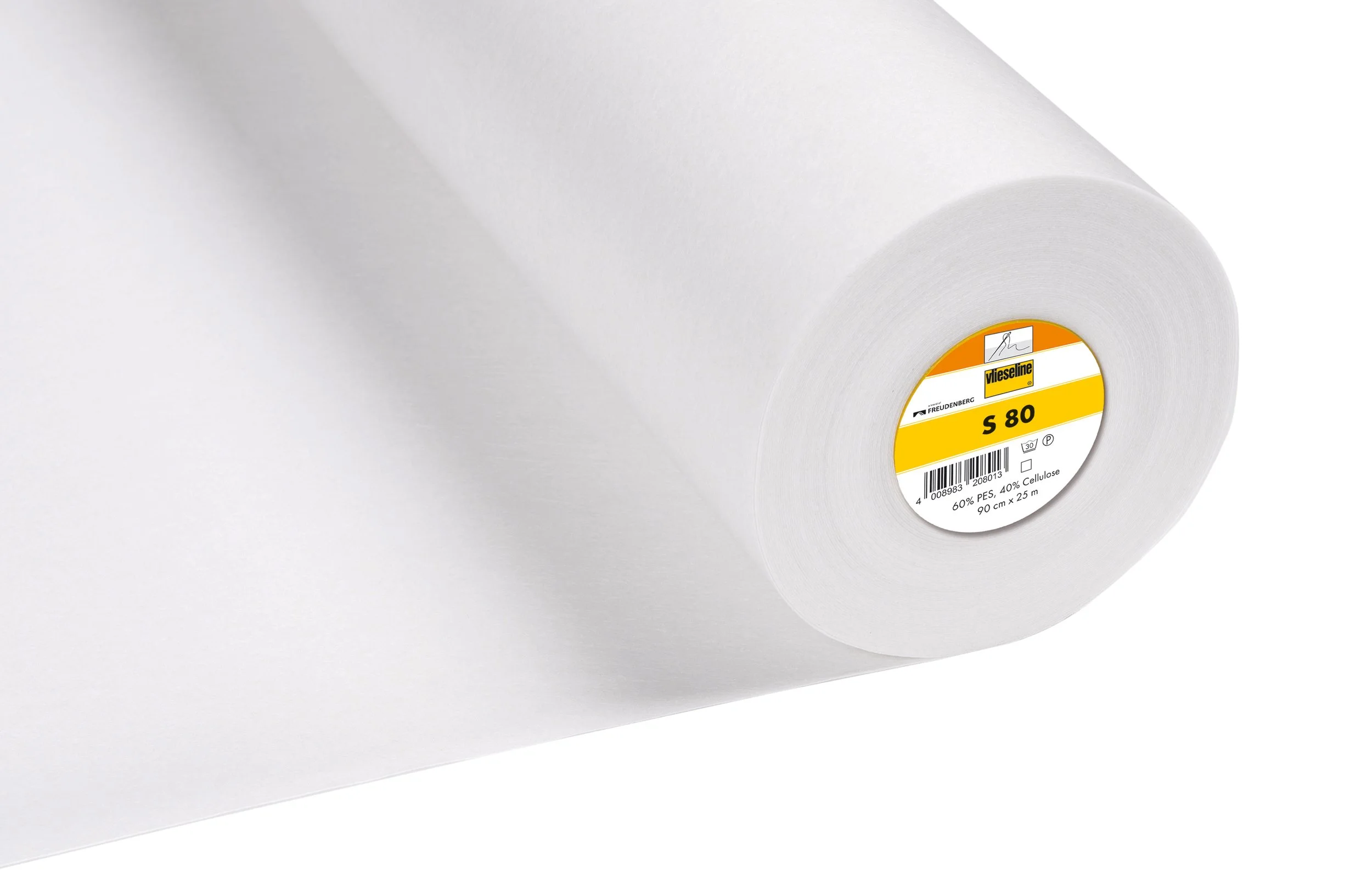 Interfacing: Extra Heavy: Sew-in : 25m x 30cm: White (2V239) Per metre