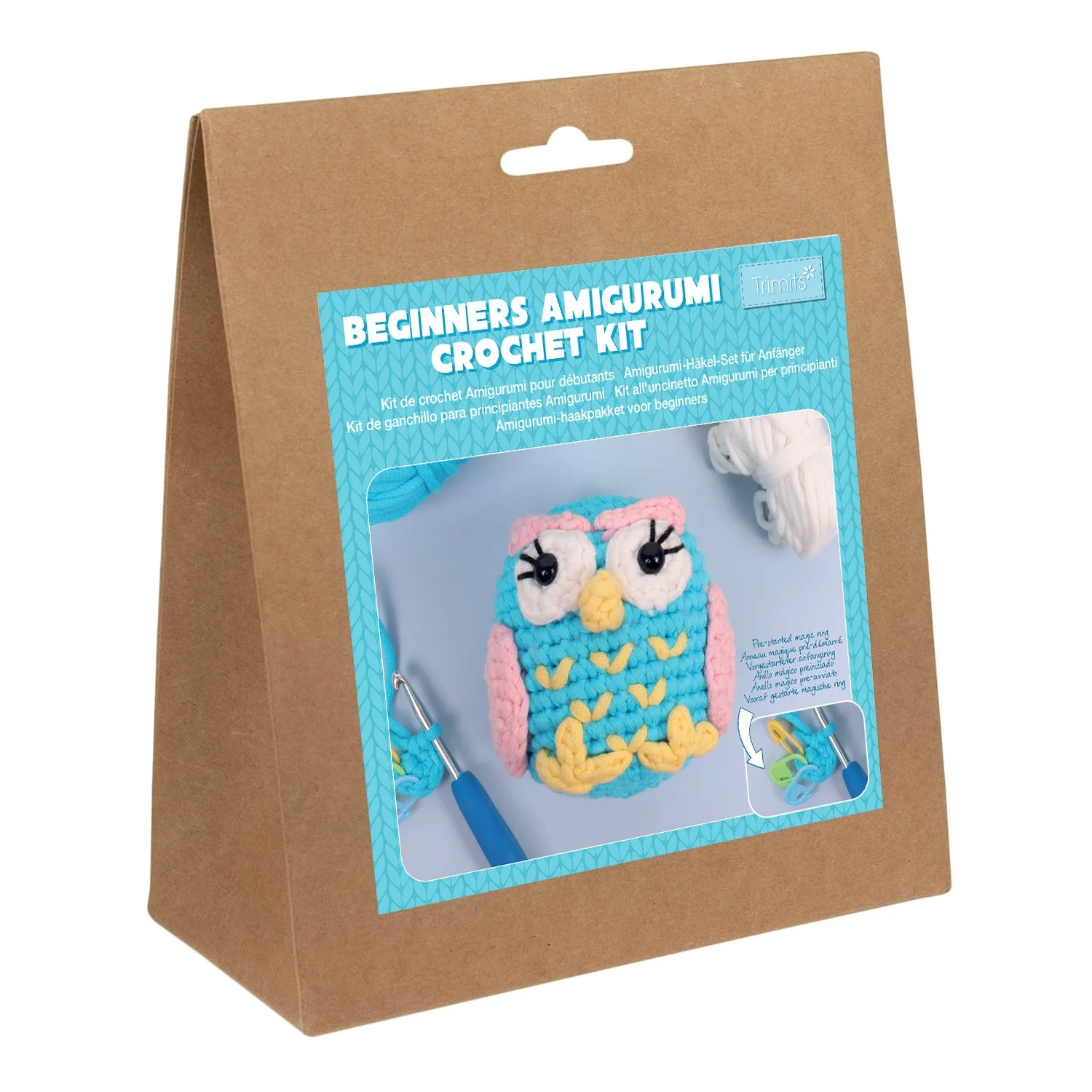 'Owl' Amigurumi Crochet Kit By Trimits, TCRK016