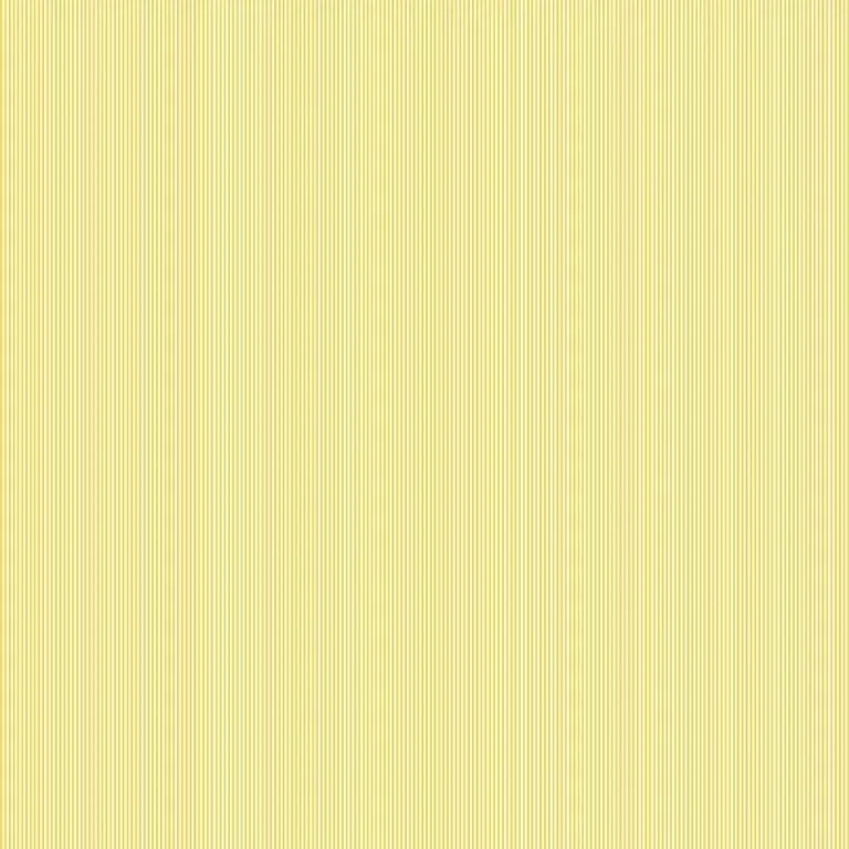 'Petite Fleur Pinstripe Yellow' 100% Cotton By Makower, 2088/Y, 112cms wide (per 0.25cm)