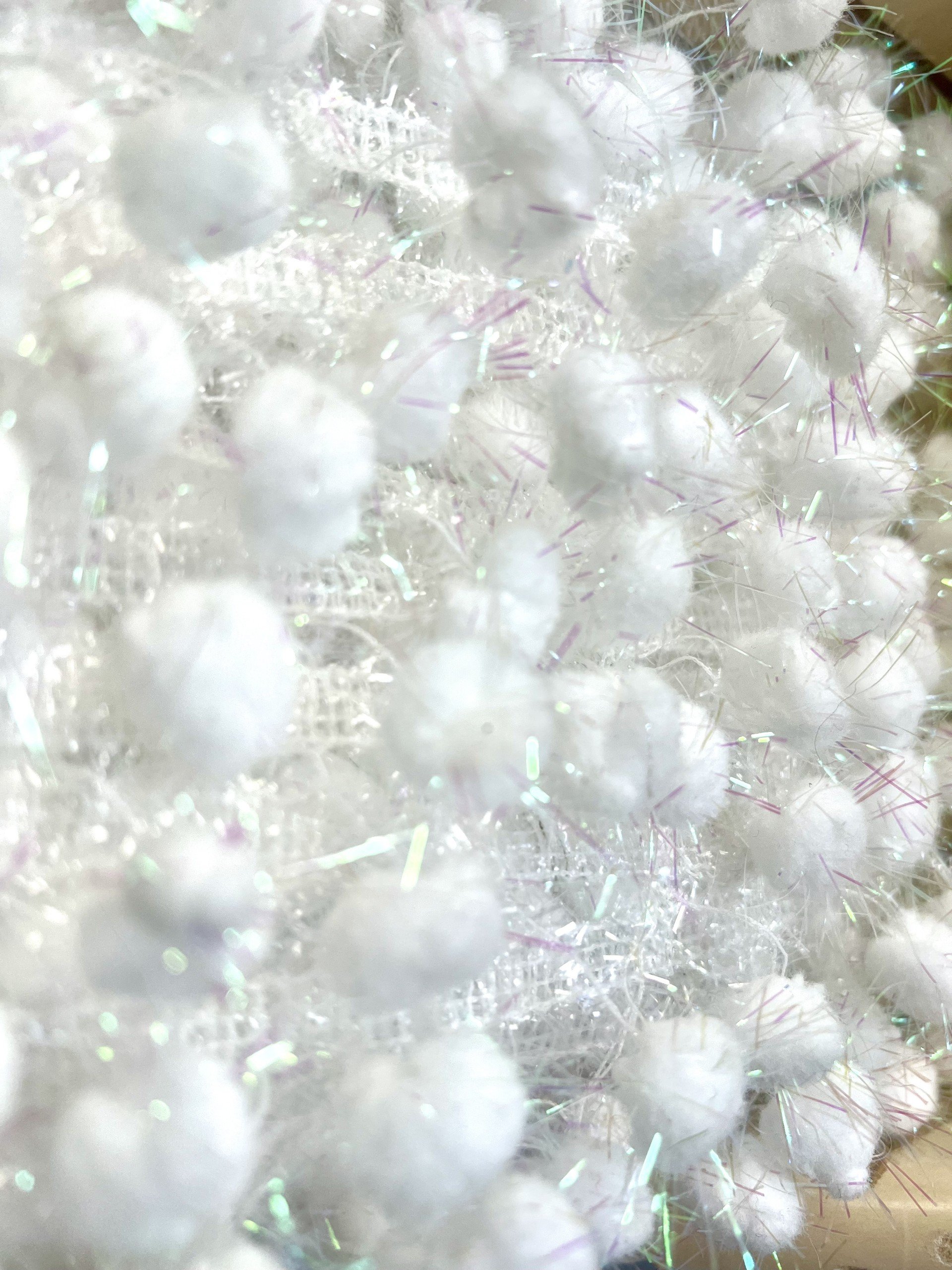 tinsel white pom pom trim.jpg