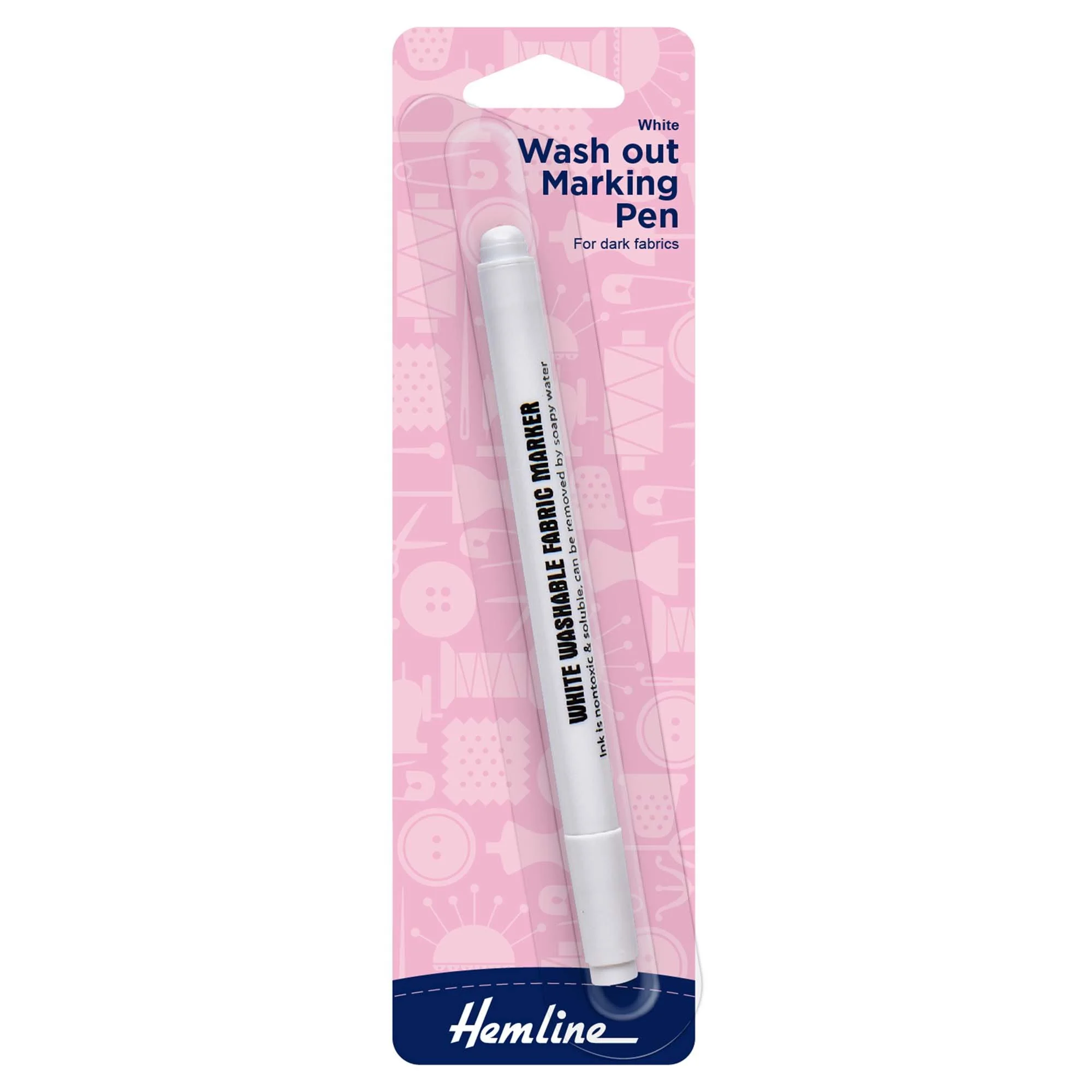 Wash Out Marking Pen: White: H290