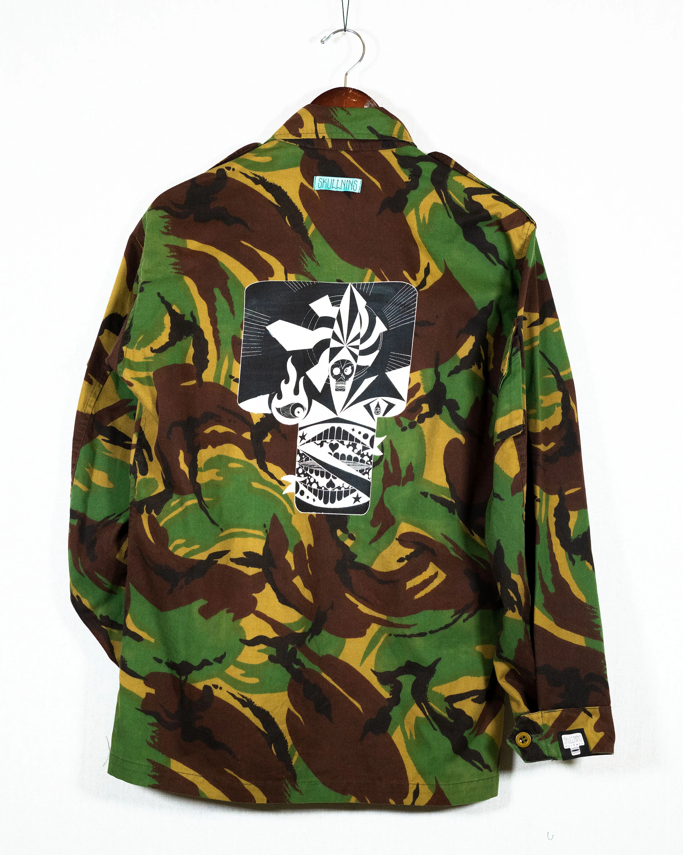 vintage camo skull 2
