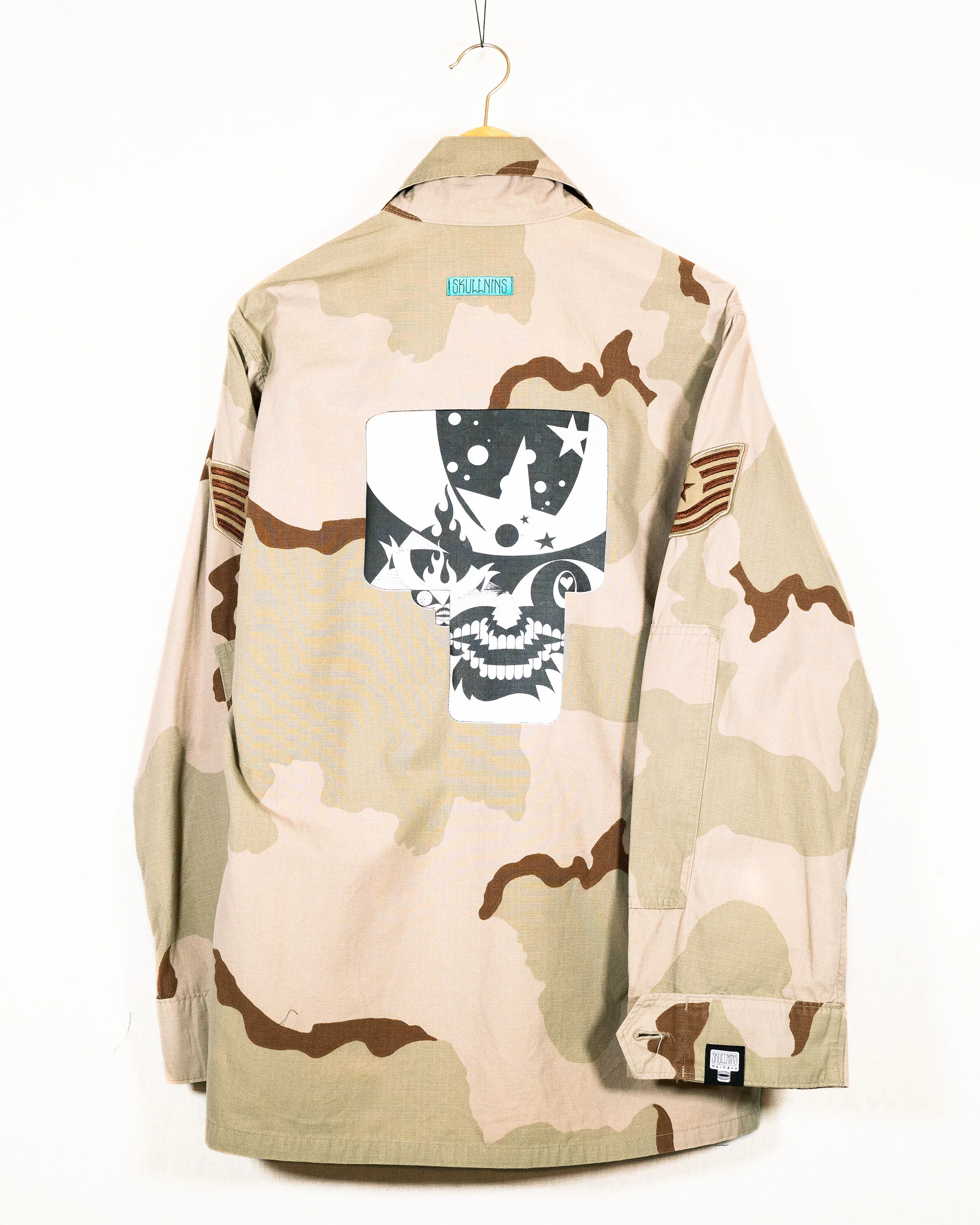 vintage camo skull 3