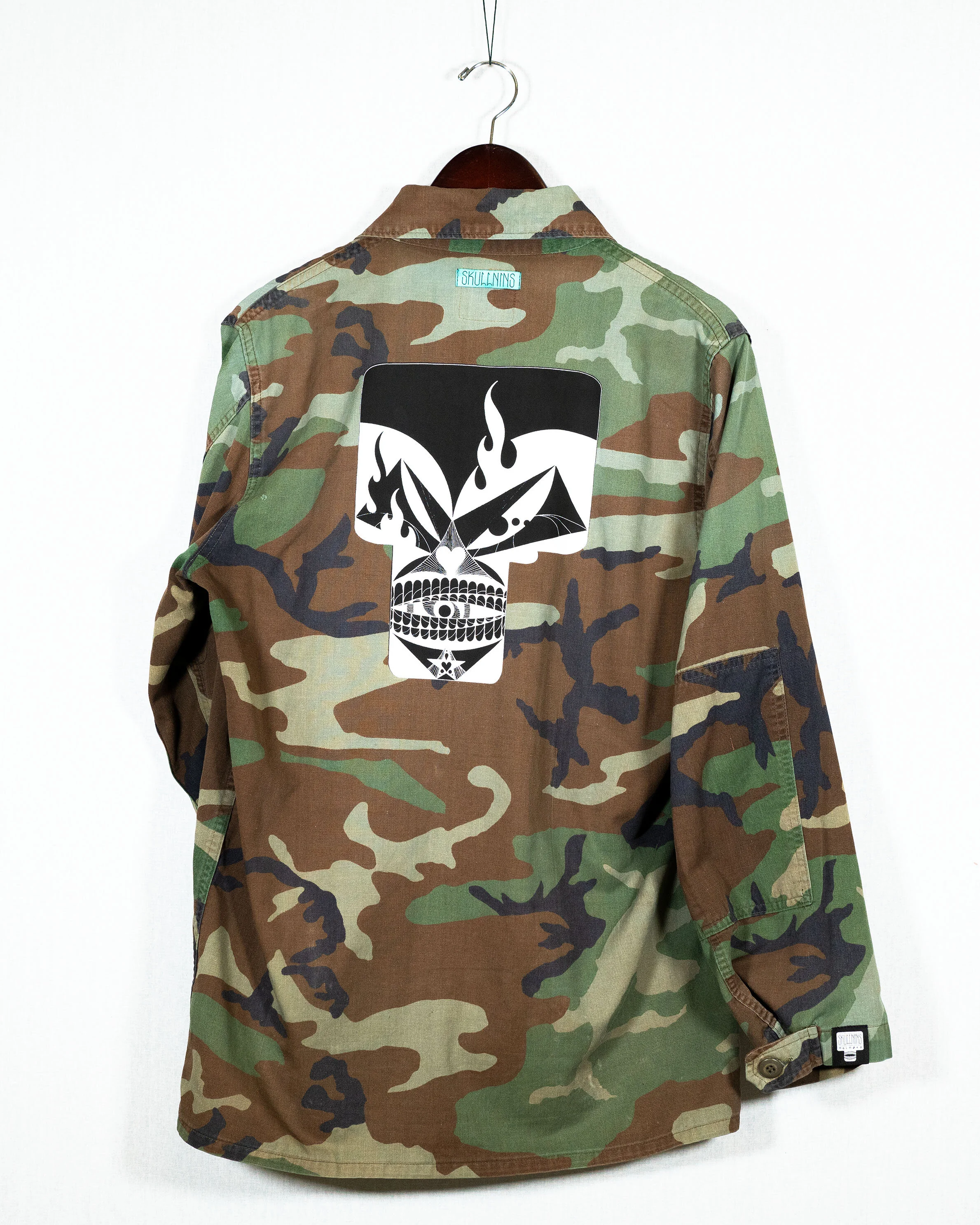 vintage camo skull 7