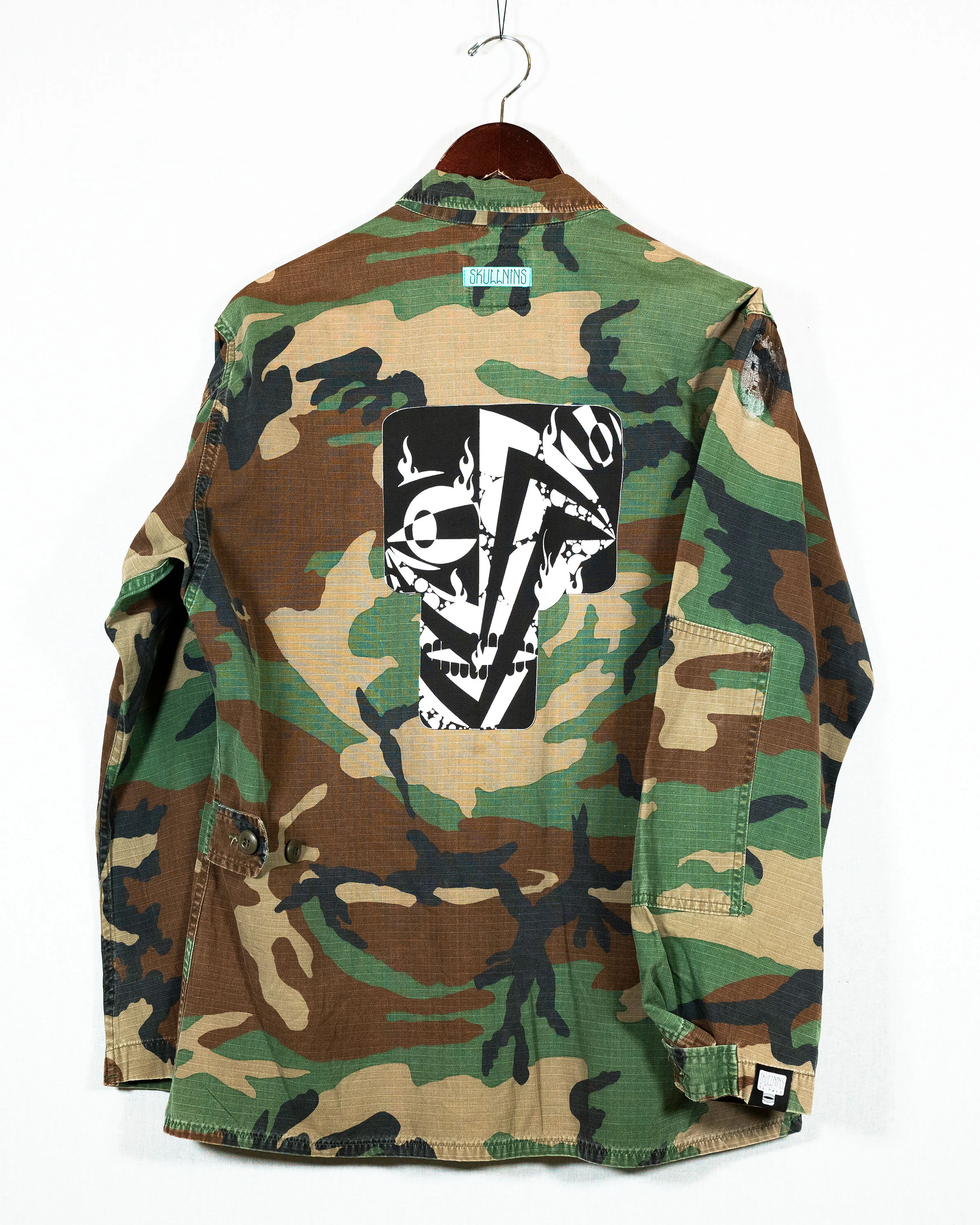 vintage camo skull 15