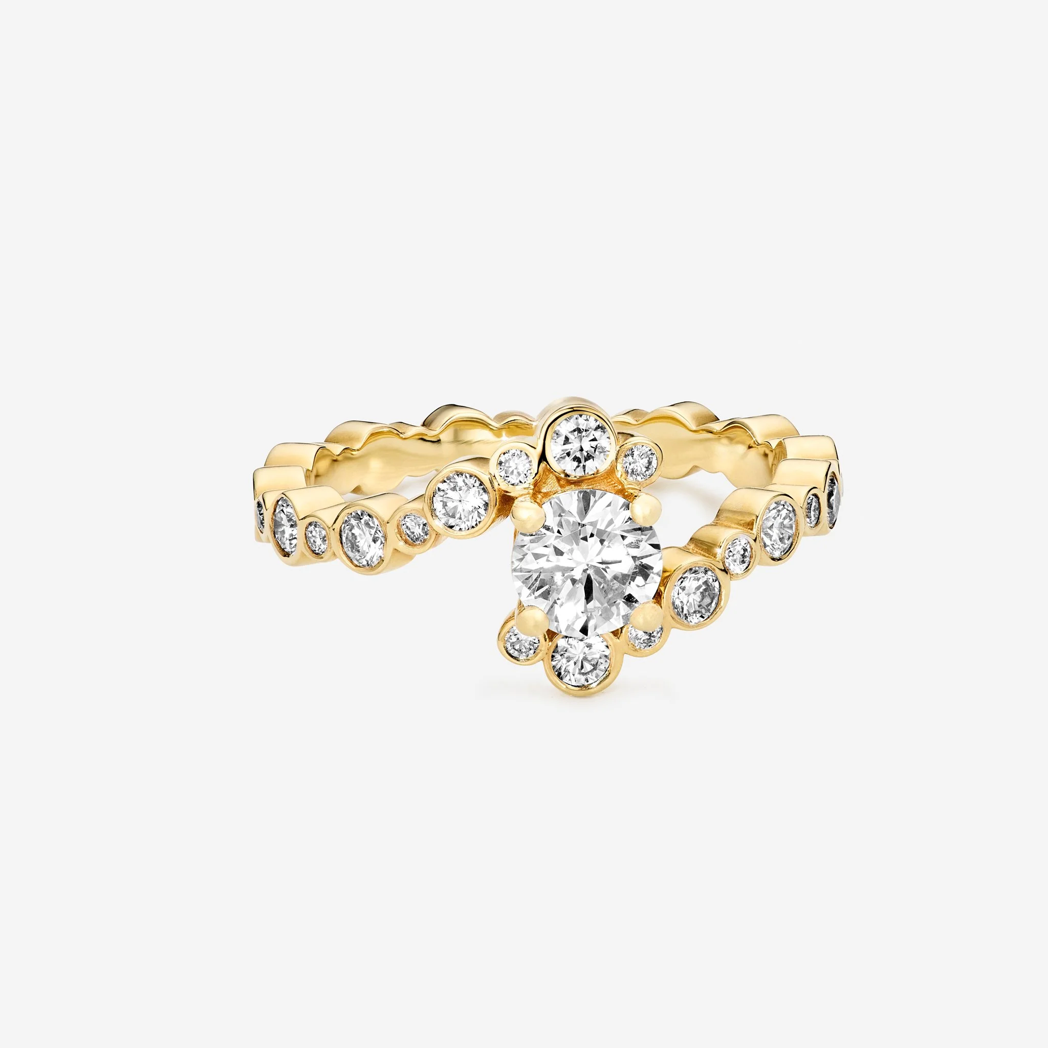 Milkyway Rund Diamant Ring