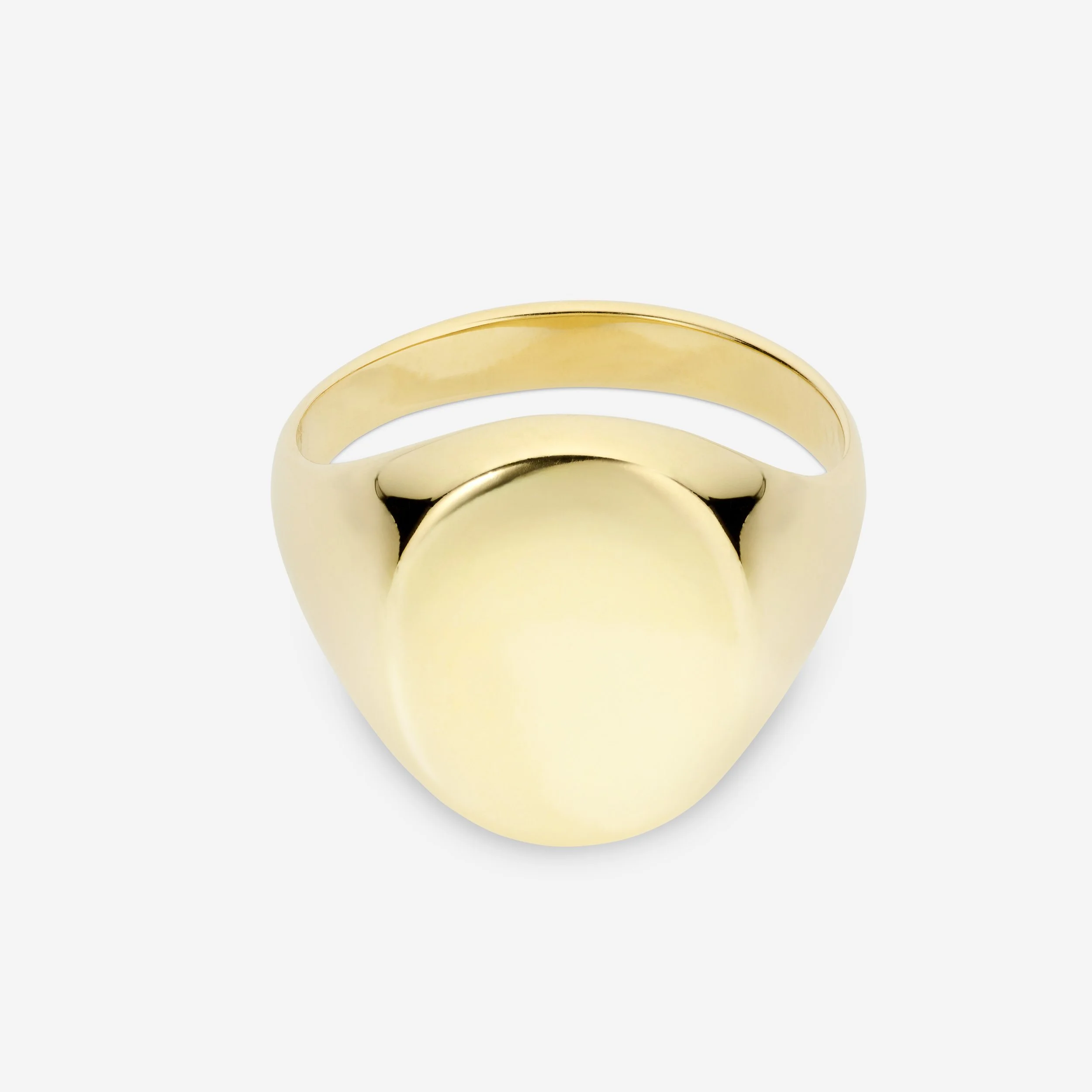 Lille Oval Signet Ring