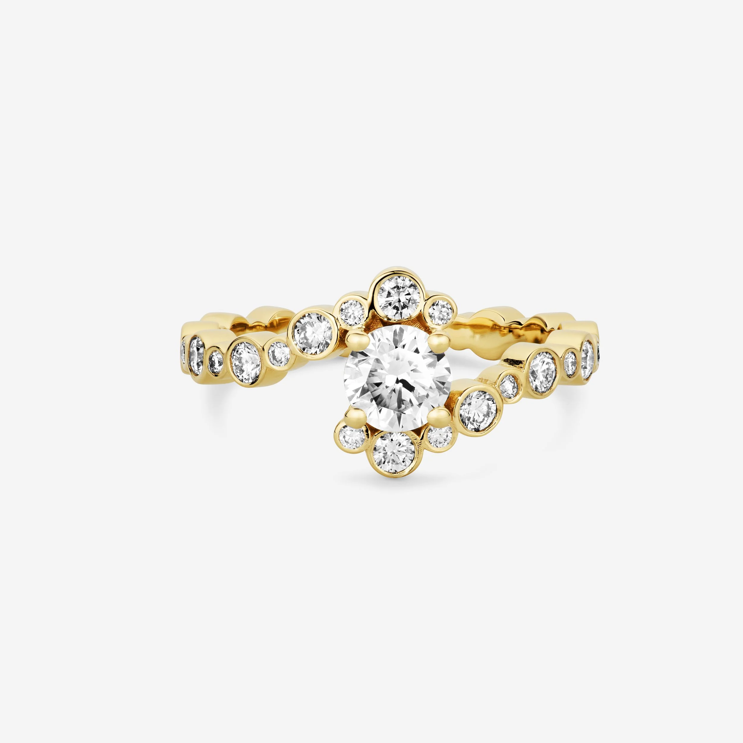 Milkyway Rund Diamant Ring