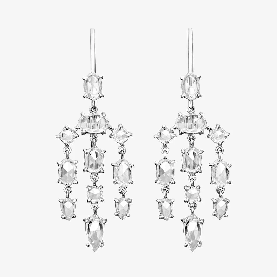 Unika Chandelier Øreringe