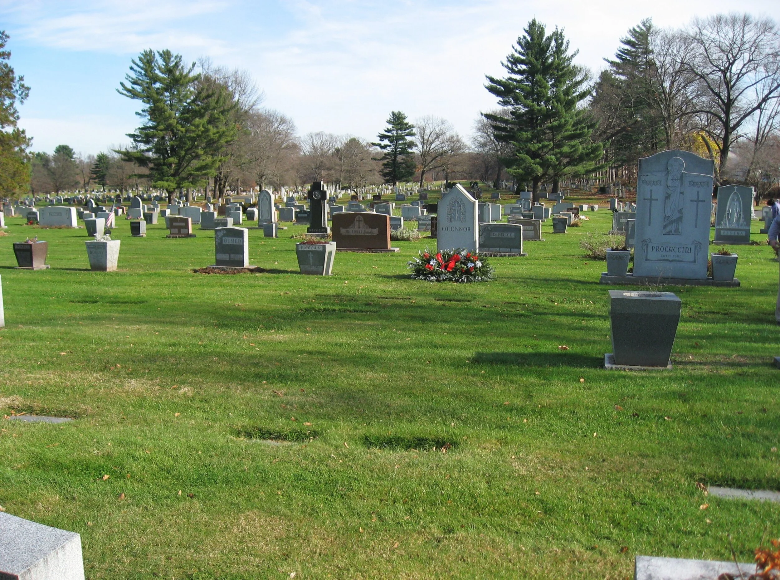 Mount Saint Benedict Cemetery, Bloomfield CT Richardson Monument