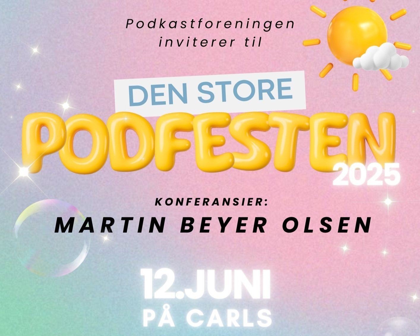 DEN STORE PODFESTEN 2025