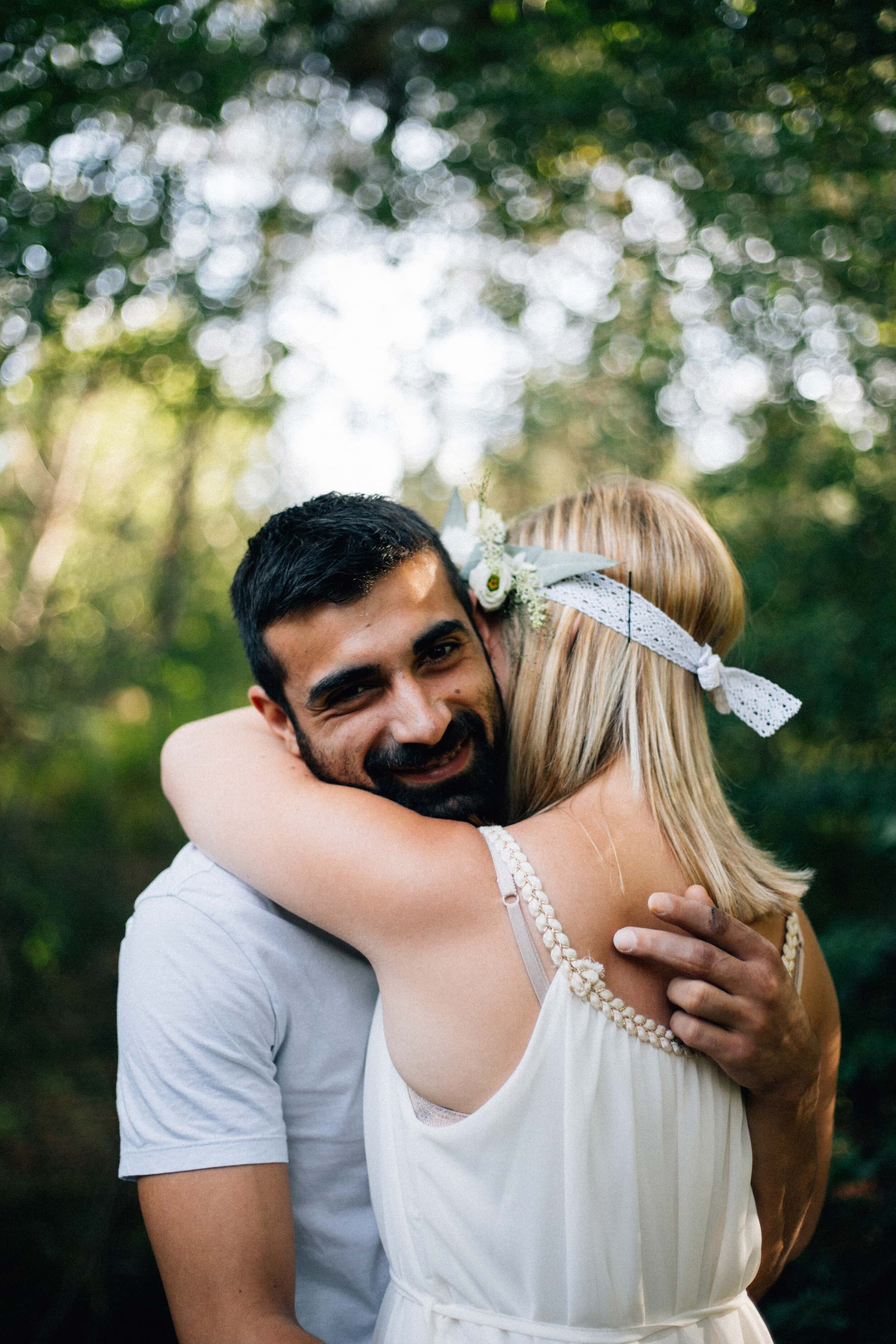 séance photos engagement dans les landes