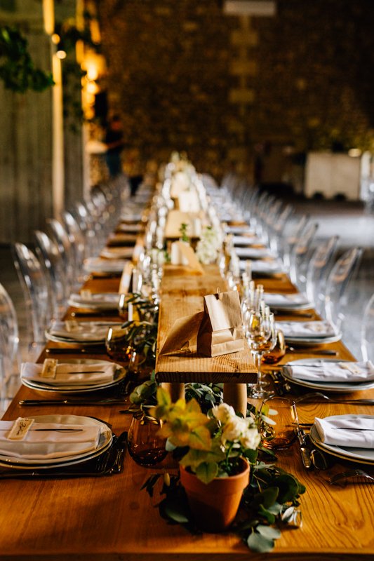 décoration salle de réception mariage au château de la mothe saint privat des près 