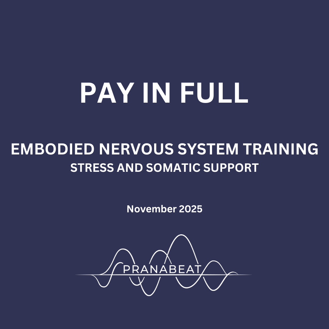 PAY IN FULL EMBODIED NERVOUS SYSTEM TRAINING