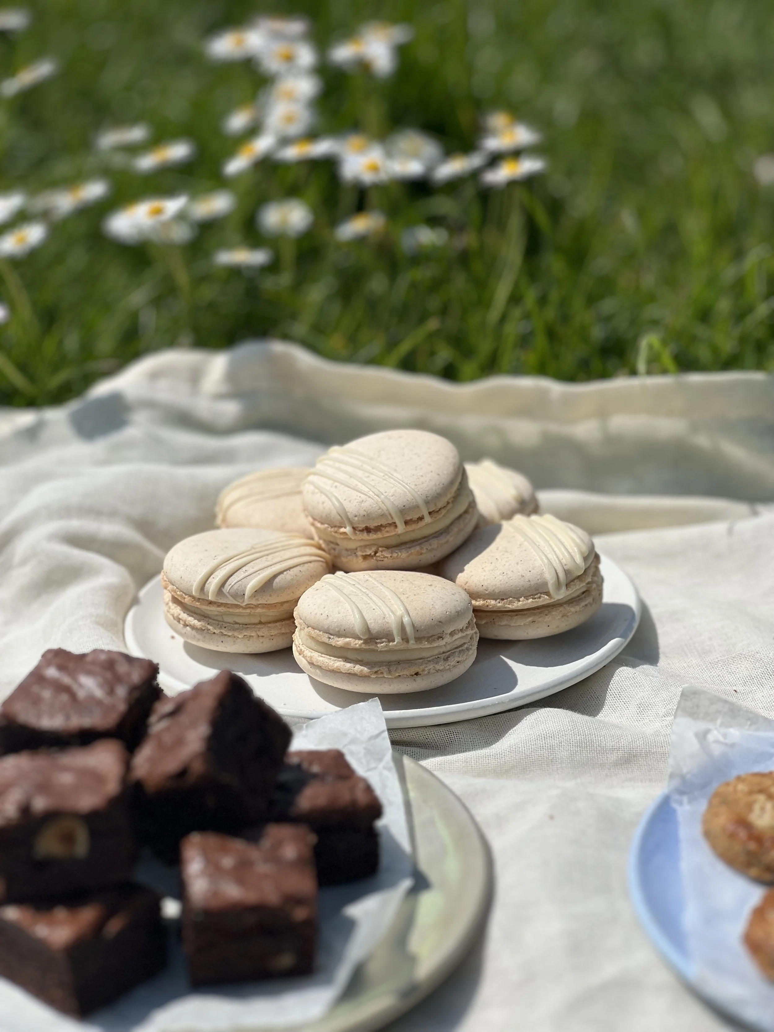 Raspberry cheesecake macaroons by Husk at Thorington Theatre.jpeg