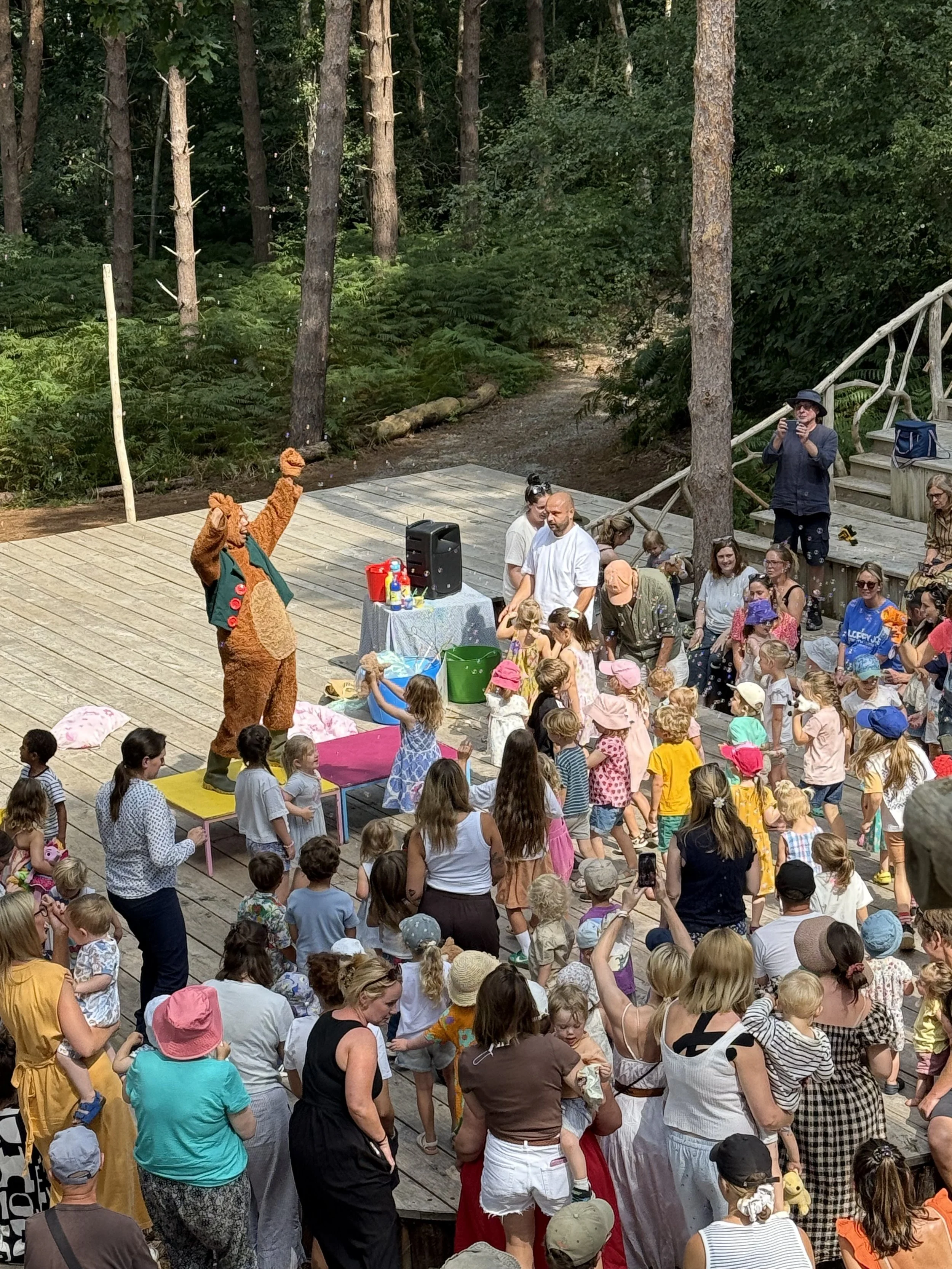 Full house for Teddy Bear's Picnic