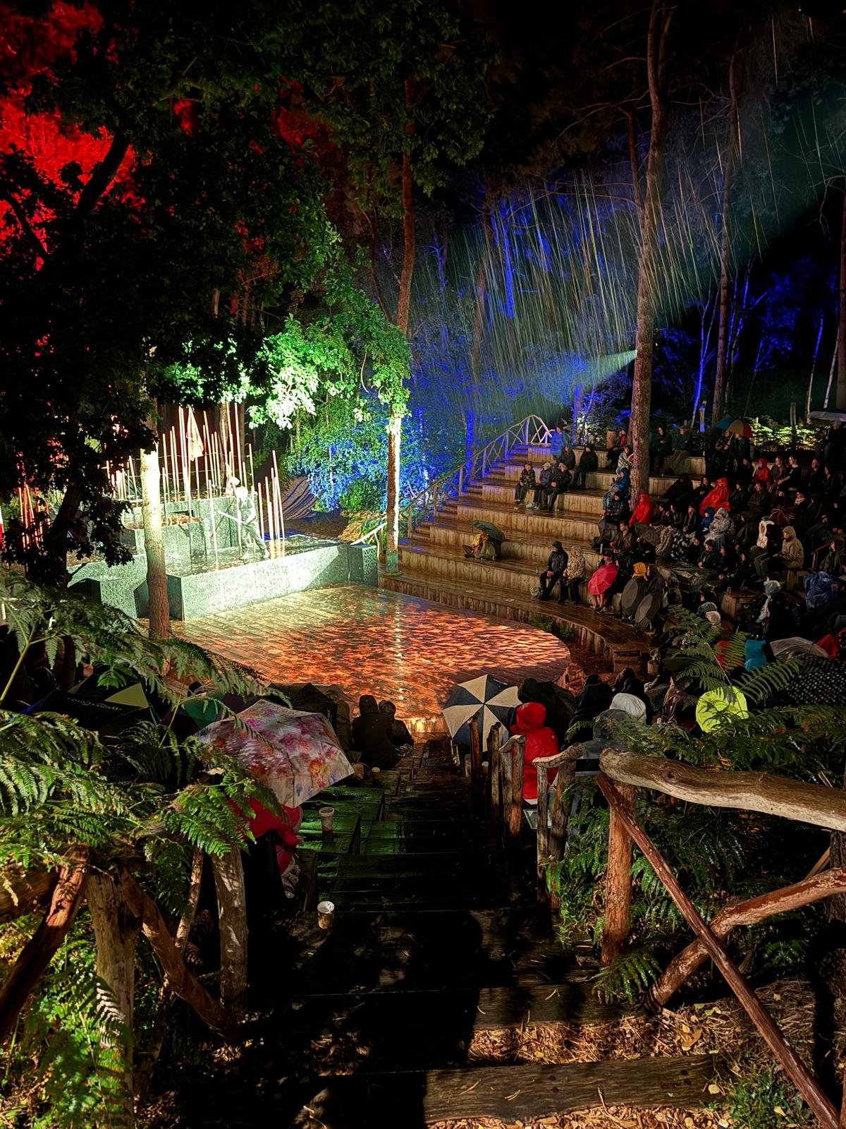 You can have fun in the rain, Macbeth