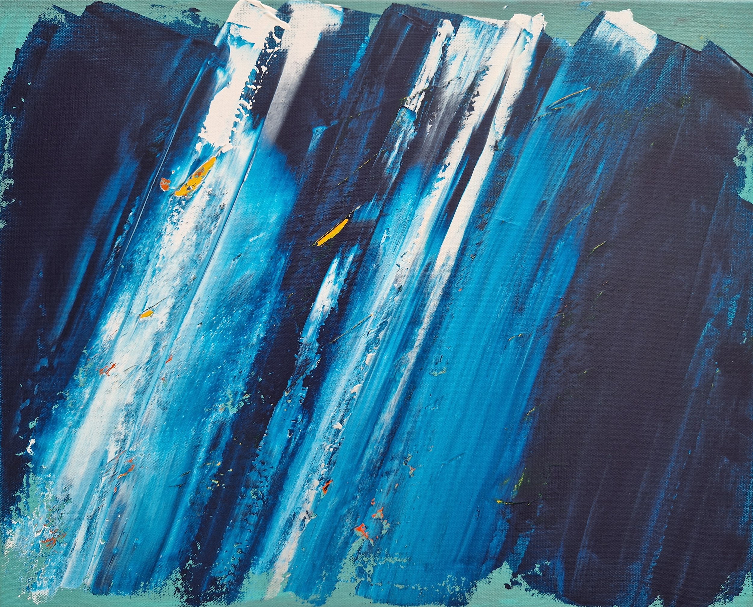 Into the caves 40 x 50 cms.jpg