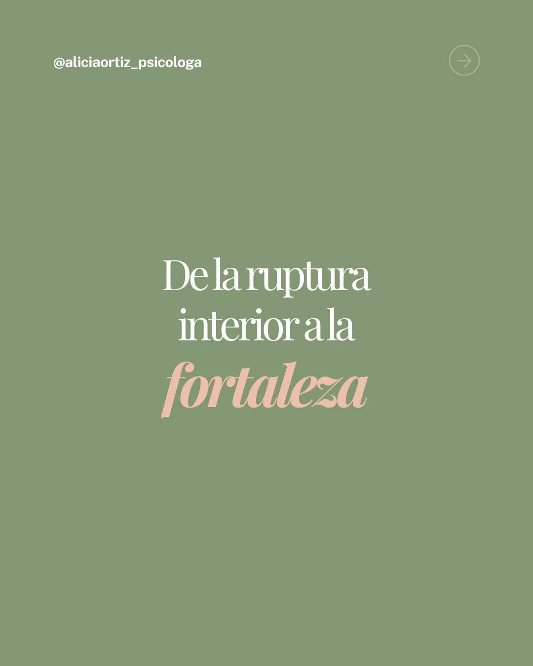 &iquest;Y si tu dolor interior no fuera una maldici&oacute;n, sino una puerta? 
E
n terapia no huimos de la herida, la miramos con compasi&oacute;n, respeto y acompa&ntilde;amiento.

Porque cuando el dolor se sostiene &mdash;y no se esconde&mdash;, p