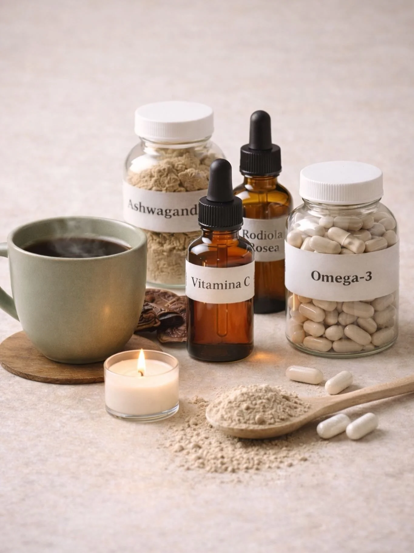 Afrontar el estr&eacute;s implica cambios profundos en nuestra forma de pensar y vivir, pero a veces eso no es suficiente.

En momentos de estr&eacute;s intenso o sostenido, puede ser necesario un apoyo extra para el sistema nervioso.

En la nueva en