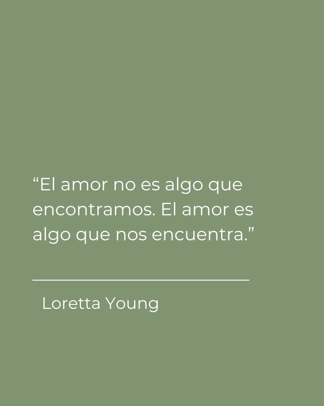 A veces pensamos que el amor es una meta: algo que buscar, que perseguir, que conseguir cuando &ldquo;estemos listos&rdquo;.

Pero&hellip; &iquest;y si el amor no funciona as&iacute;?

Quiz&aacute; el amor no aparece cuando lo buscamos desesperadamen