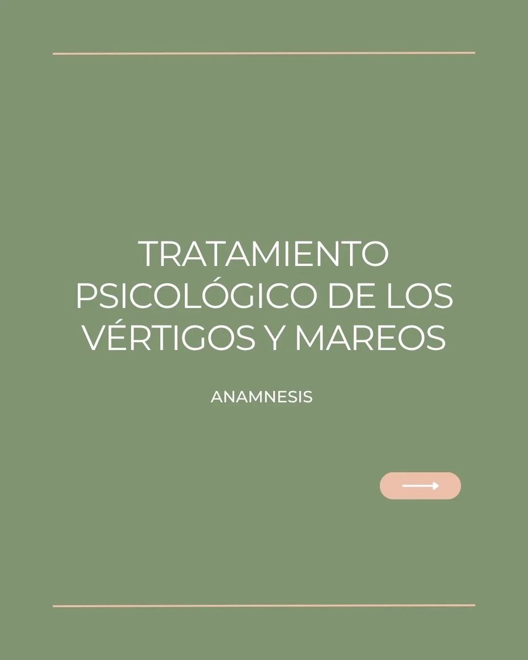 Ante la incertidumbre que produce padecer mareos / v&eacute;rtigos psic&oacute;genos, sin que ninguna prueba m&eacute;dica salga alterada, lo importante es la historia del paciente y su descripci&oacute;n de los hechos, los s&iacute;ntomas que padece