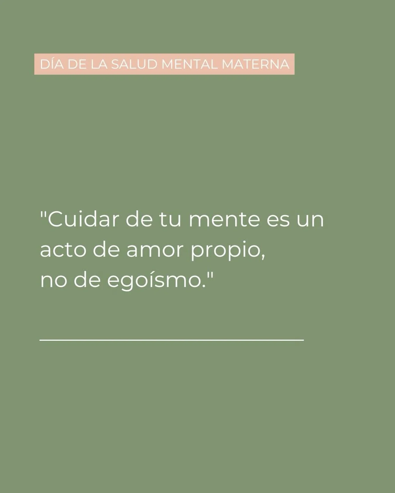 Especialmente en la maternidad, donde todo parece girar en torno a los dem&aacute;s, es f&aacute;cil olvidarse de una misma. Pero no puedes sostener desde el vac&iacute;o. Parar, sentir, pedir ayuda o simplemente necesitar un respiro no te hace menos
