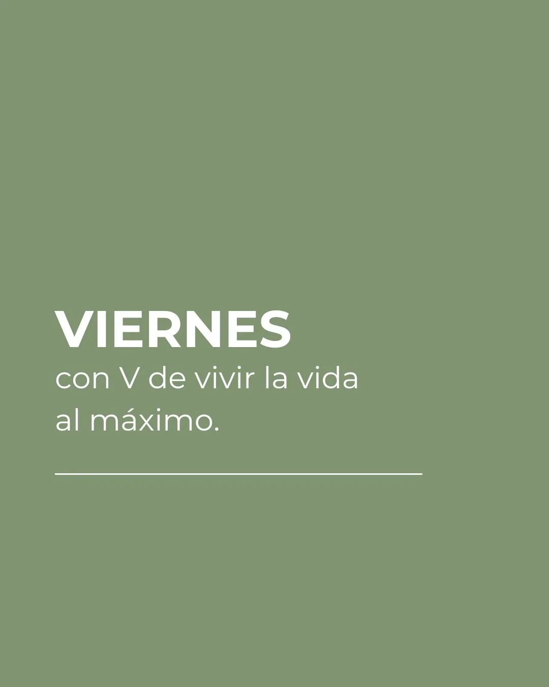 Vivir la vida al m&aacute;ximo no siempre significa hacer m&aacute;s, ir m&aacute;s r&aacute;pido o llenar la agenda de planes.

A veces, vivir plenamente consiste en detenerse unos minutos, disfrutar de una conversaci&oacute;n, descansar sin culpa, 