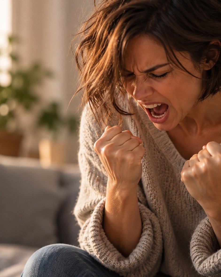 La #rabia es una emoci&oacute;n de la familia del enfado, que se diferencia de &eacute;ste por su intensidad extrema y explosiva, su mayor reacci&oacute;n f&iacute;sica que conlleva un impulso a atacar, gritar y destruir, y un escaso nivel de control