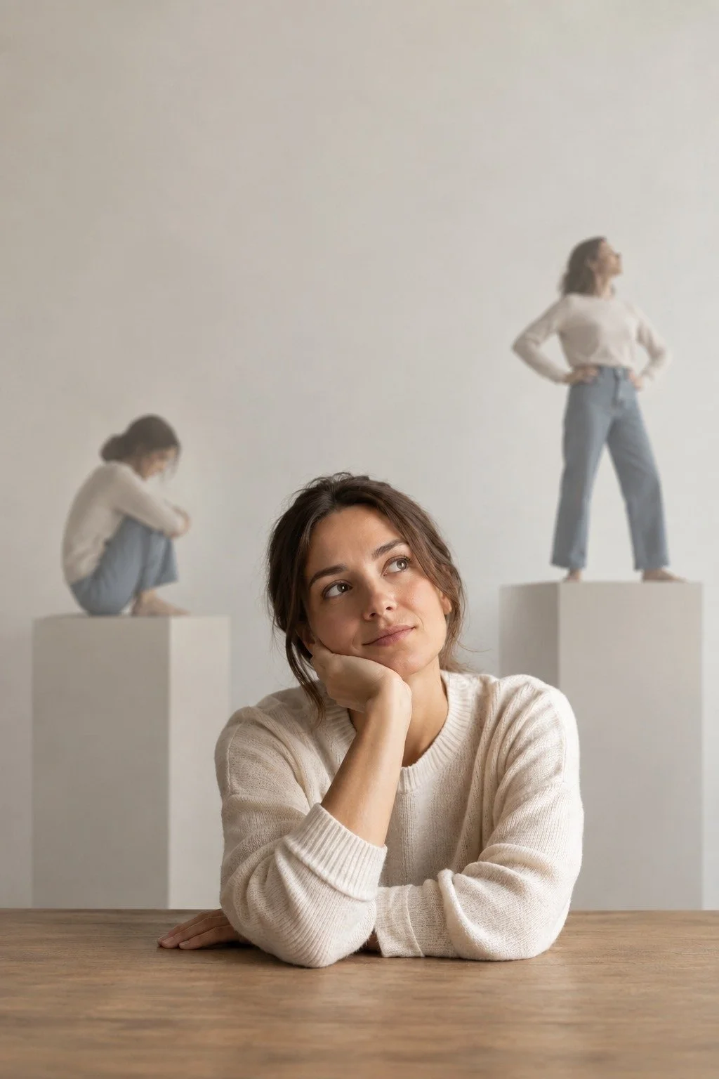 Compararnos no siempre consiste en descubrir qui&eacute;n es mejor o peor.

A veces, cuando nos ponemos por encima o por debajo de los dem&aacute;s, estamos intentando regular algo que ocurre dentro de nosotros: inseguridad, verg&uuml;enza, miedo, ne