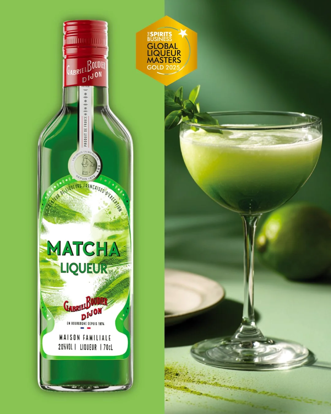 A new Matcha Liqueur From Gabriel Boudier