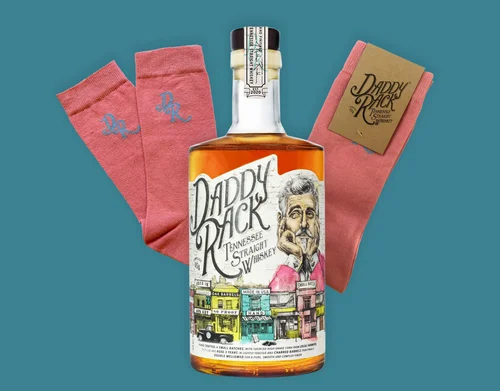 Father Rocks Socks Cookstown Father's Day with Daddy Rack Tennessee Straight Whiskey — Emporia ...