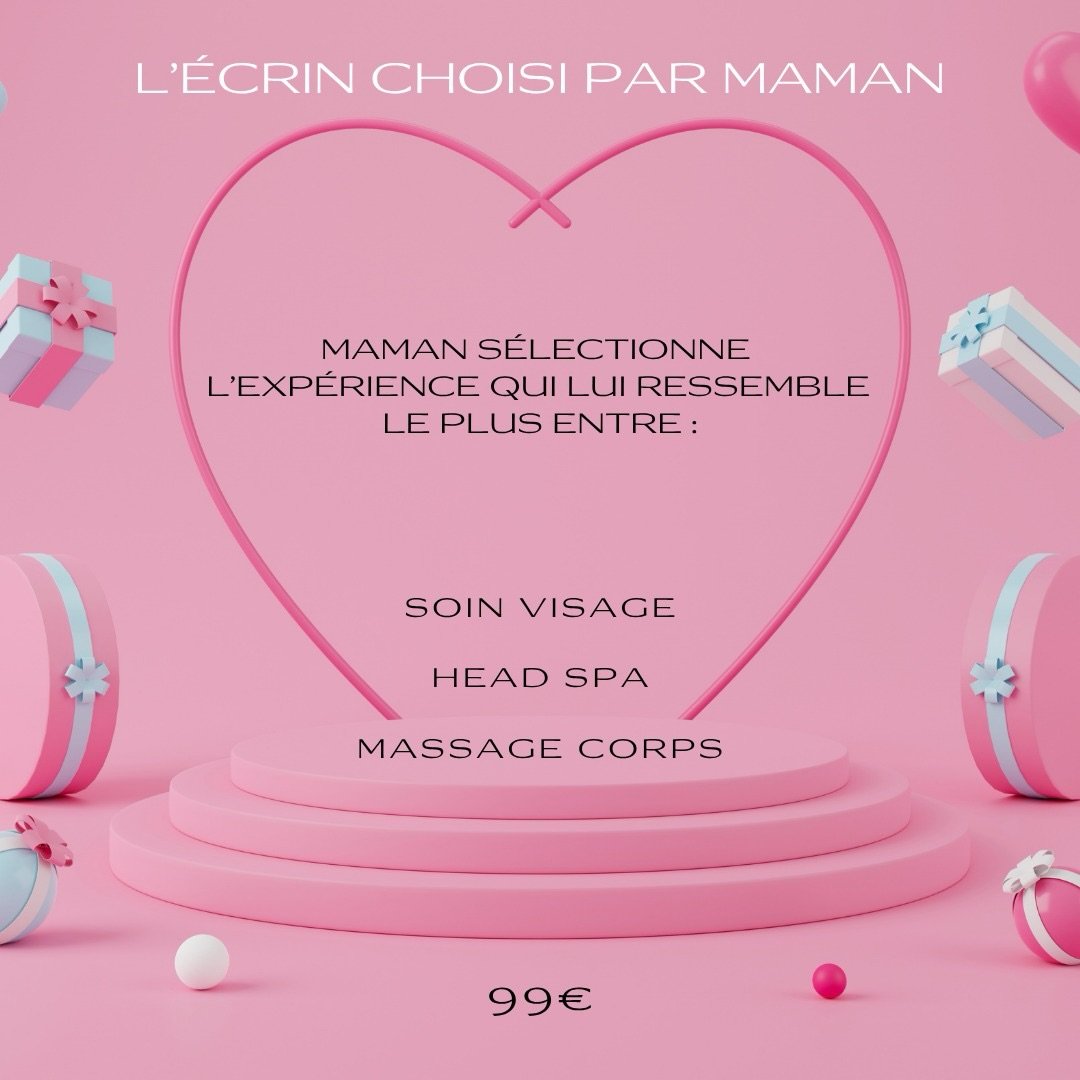 Offrez &agrave; maman une exp&eacute;rience d&rsquo;exception, imagin&eacute;e autour de ses envies. 🫶🏻
Trois parenth&egrave;ses bien-&ecirc;tre, une seule promesse : prendre soin d&rsquo;elle.
#fetedesm&egrave;res #cadeaufetedesmeres