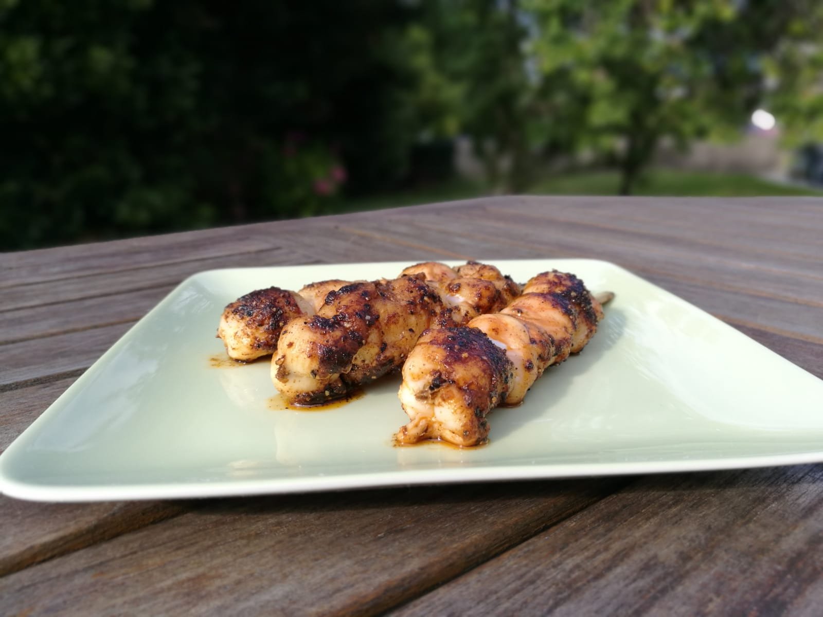 Brochettes aux épices (4 personnes)