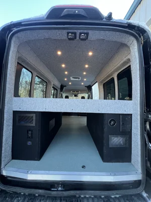 Beautifully Basic Ford Transit — Interstate Vans | Custom Van Builder