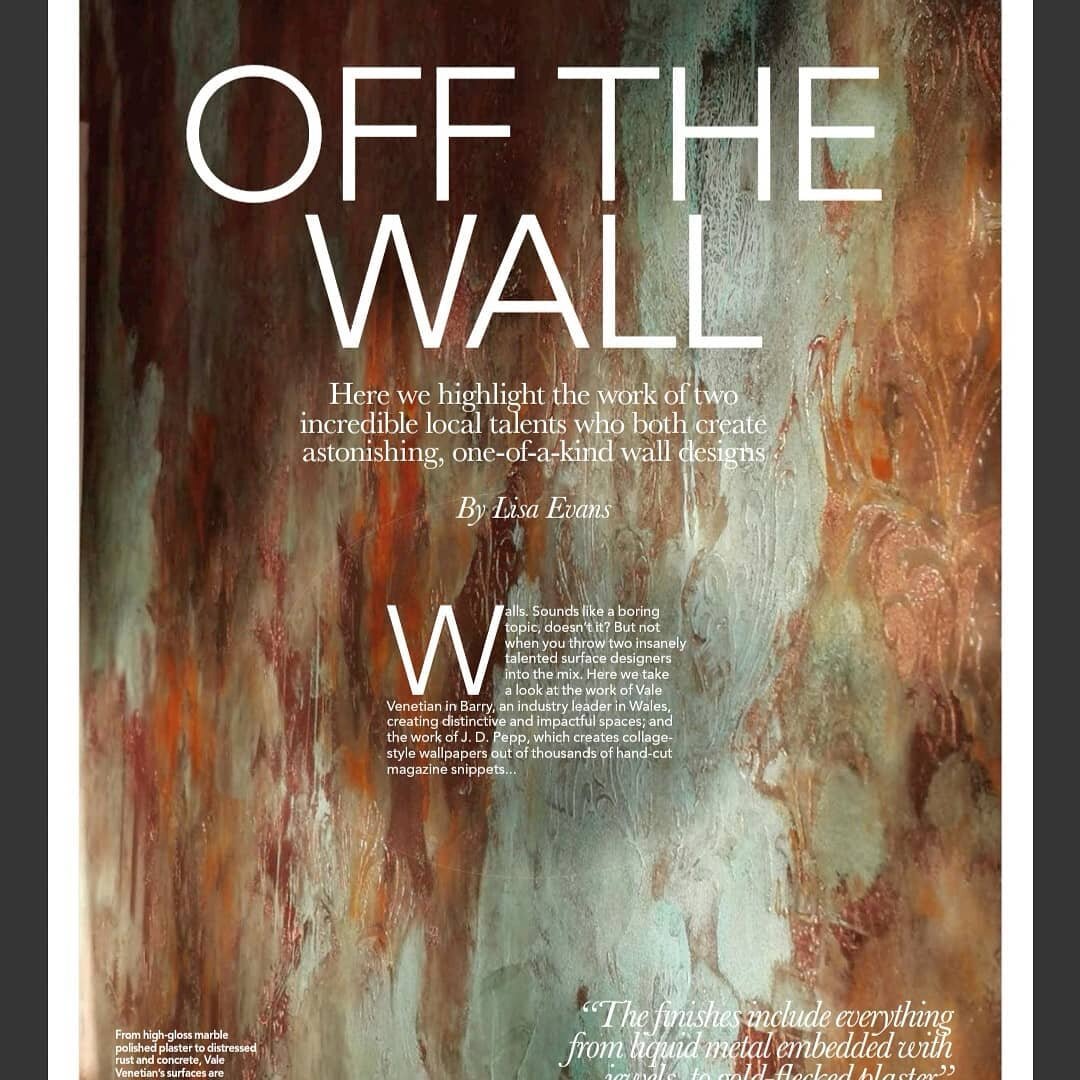 We have a lovely feature in this month's issue of @cardifflifemag along with lots of other great Welsh businesses and talent.

The link is in their bio if you'd like to take a look!

#cardiff #wales #cardifflife #interiors #polishedplaster #venetianp