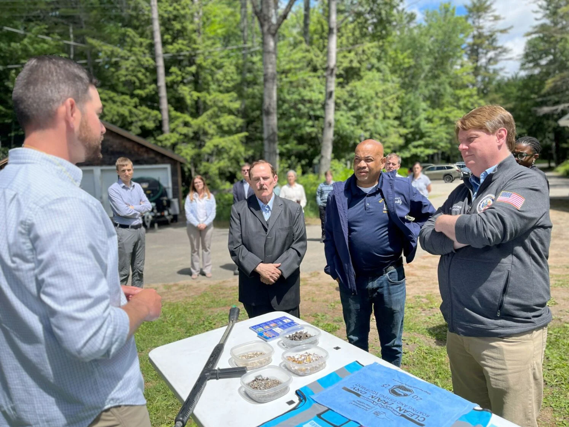 NCPR’s Emily Russell reports on Speaker Heastie &amp; Michael Cashman’s visit to Adirondack Watershed Institute