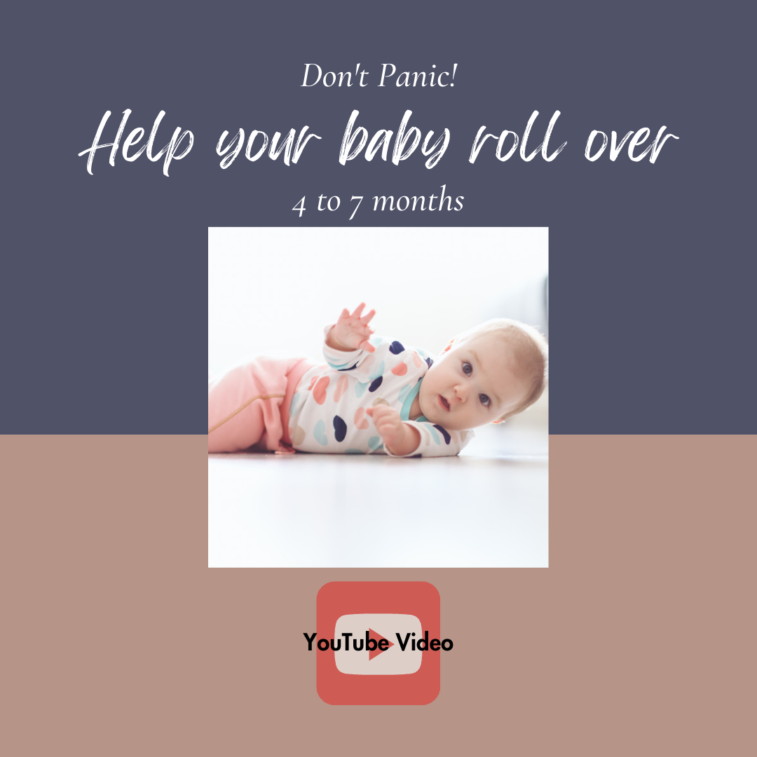 Help your baby roll over -- Front to Back