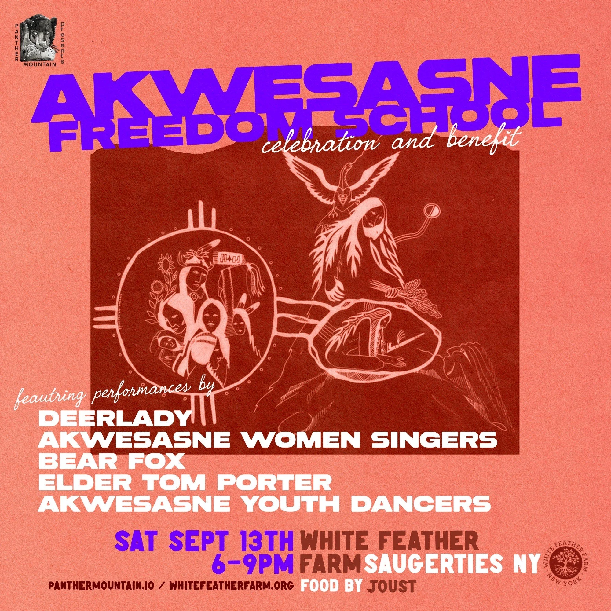 Akwesasne Freedom School Benefit (Hosted by Panther Mountain)