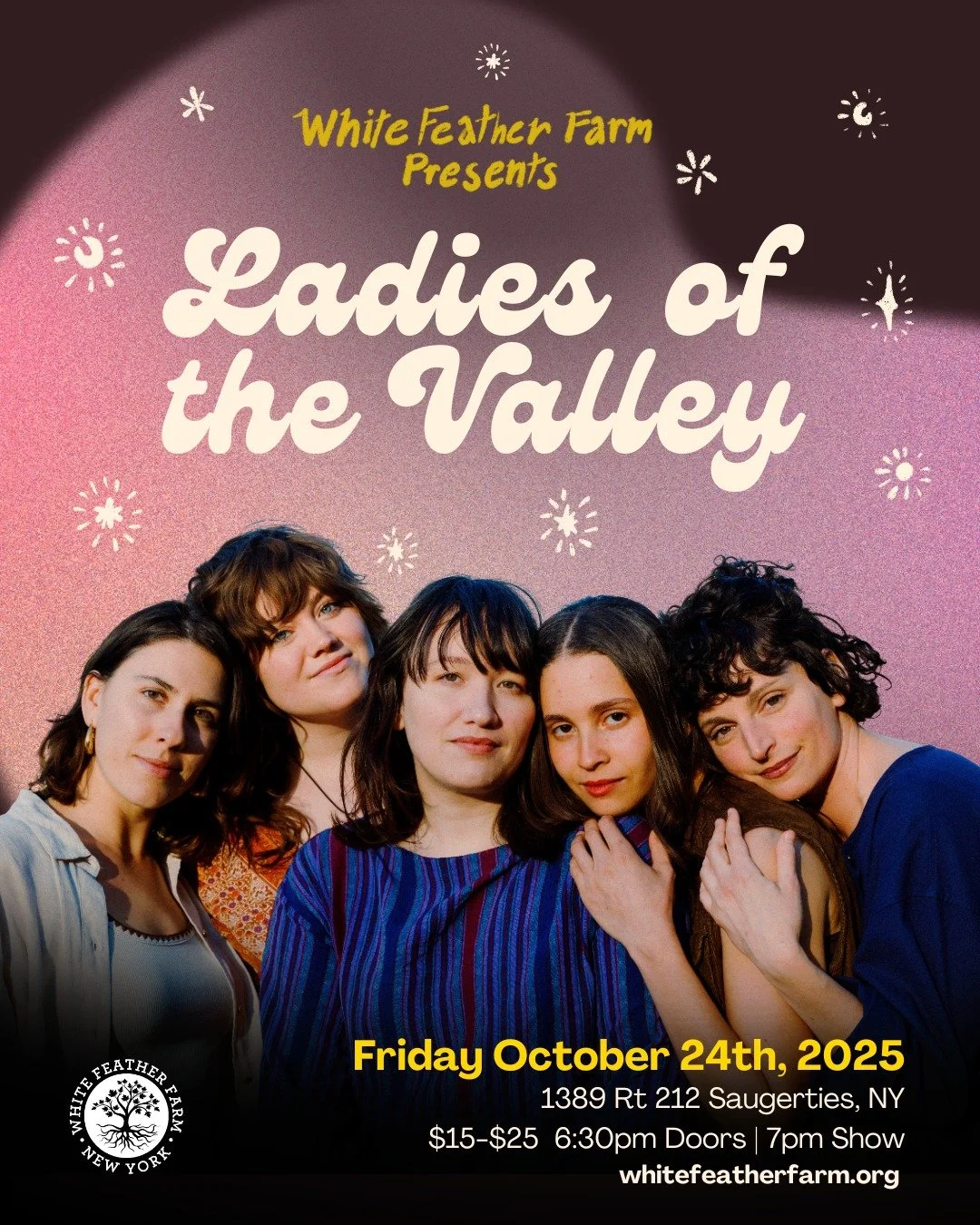 πΆ THIS FRIDAY! An Enchanting Evening of Harmonies β¨
Join us for Ladies of the Valley - a stunning collaboration of Hudson Valley musicians @_chloecannon, 
@malerie_day, @ongoing_music, @weirdsoundgirl, and @carly_flower1, united by their love of Jo