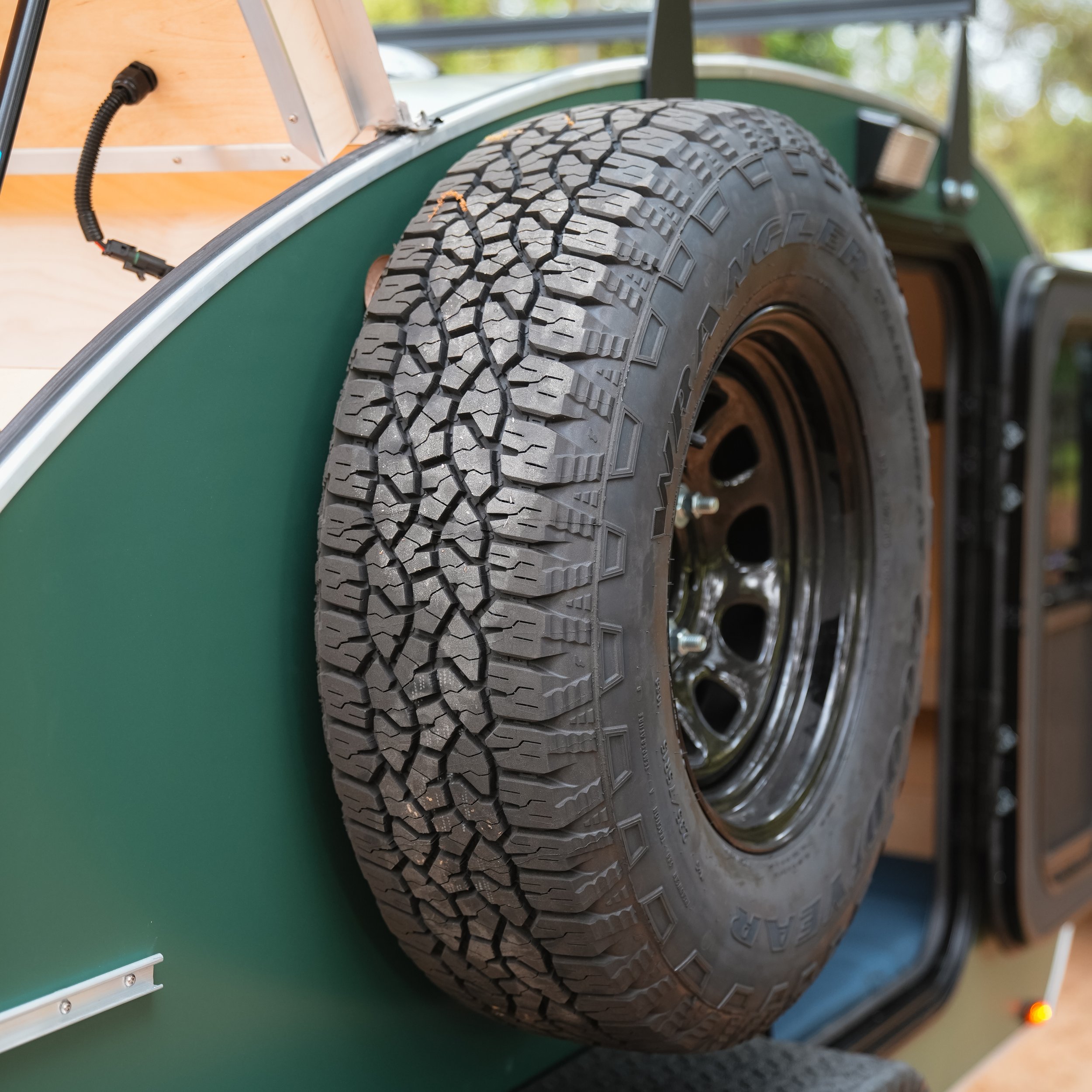 Mounted Spare Tire Upgrade