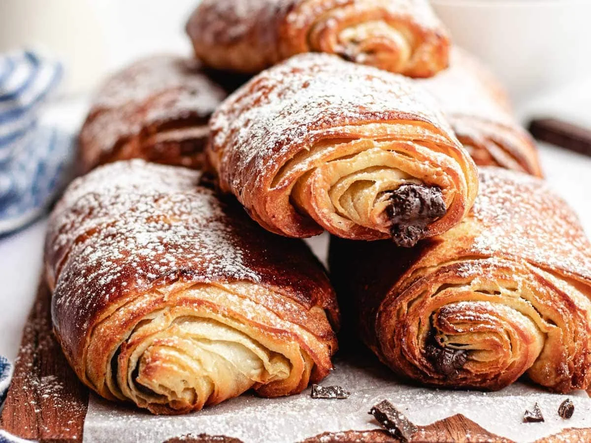 Half Doz Chocolate Croissants