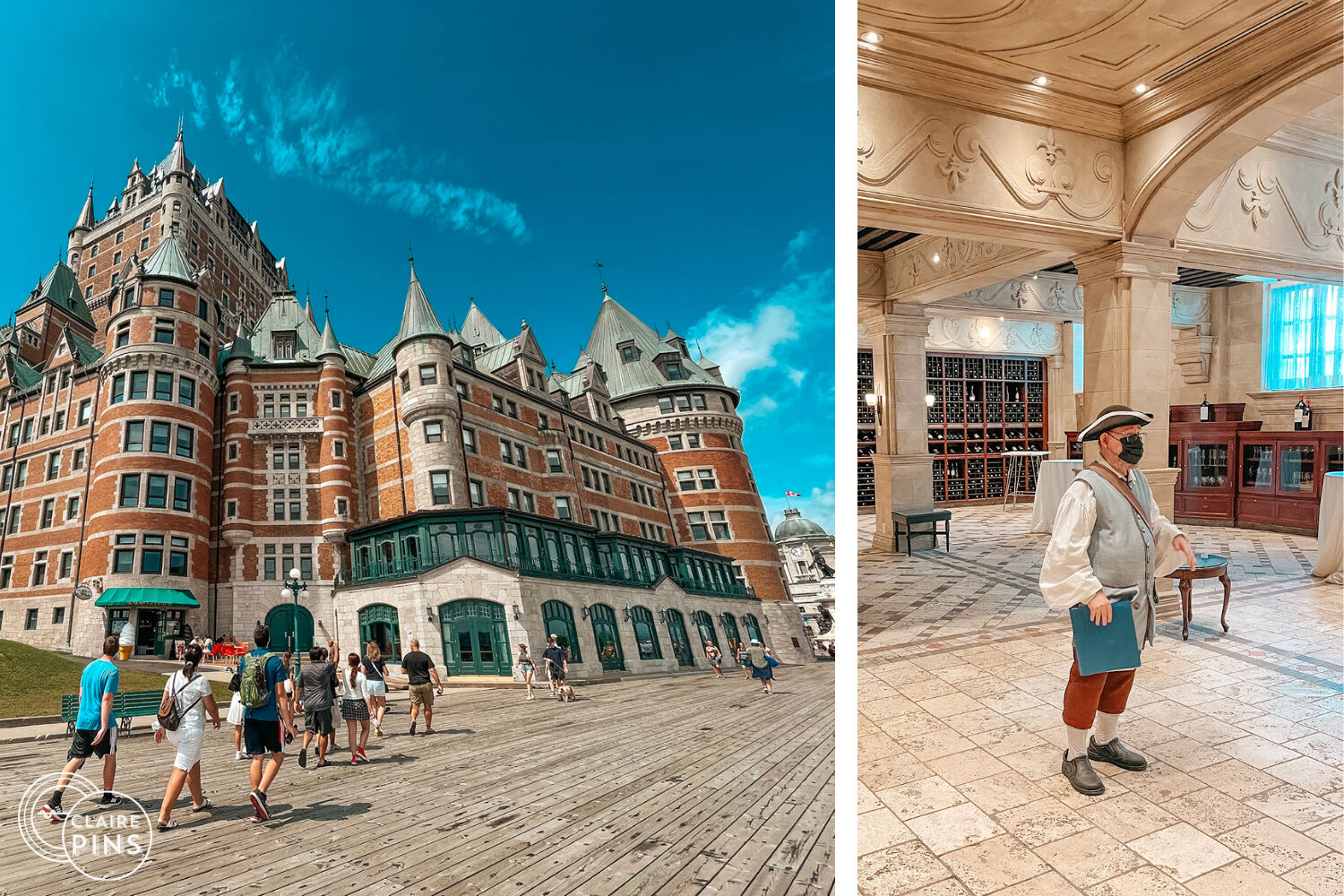 Guided Tour of the Fairmont Chateau Frontenac Hotel in Quebec City - Tour Review