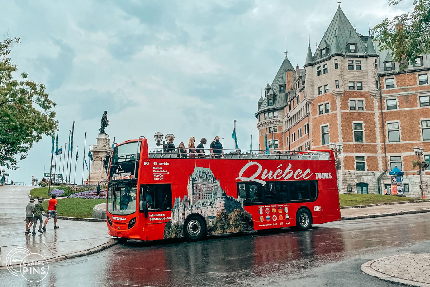 bus tours old quebec city