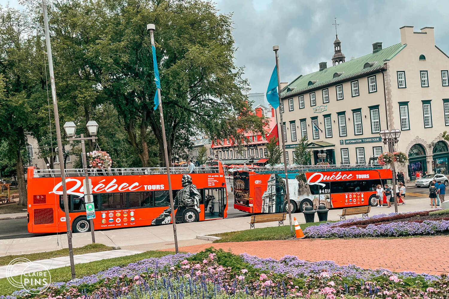 bus tours old quebec city